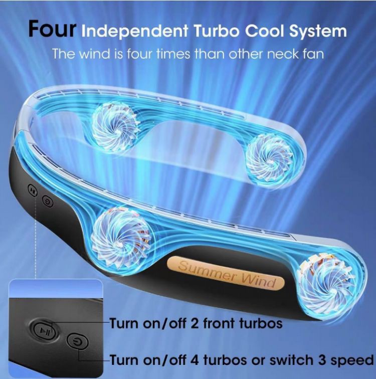 Portable Air Conditioner Neck Fan Portable Air Conditioner Neck Fan